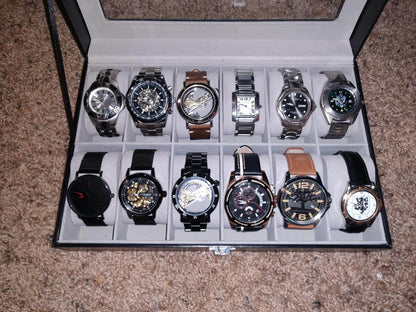 12 Slots Watch Box - HWLEXTRA
