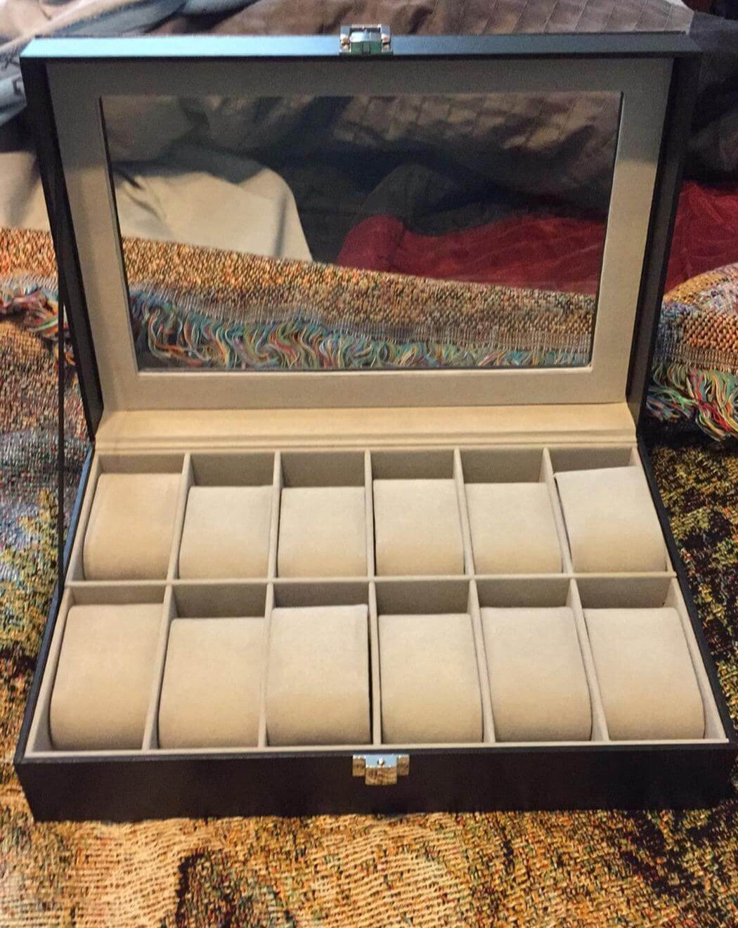 12 Slots Watch Box - HWLEXTRA