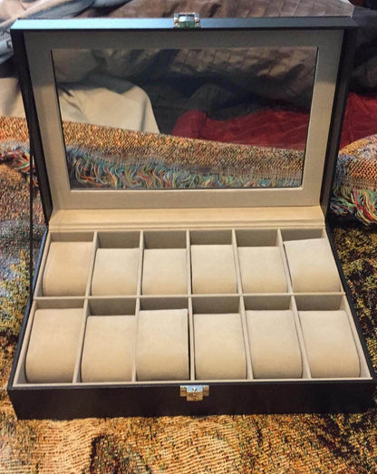 12 Slots Watch Box - HWLEXTRA