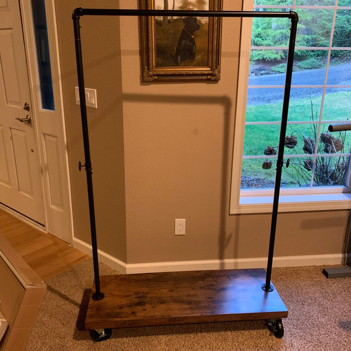 Industrial Pipe Garment Rack - HWLEXTRA