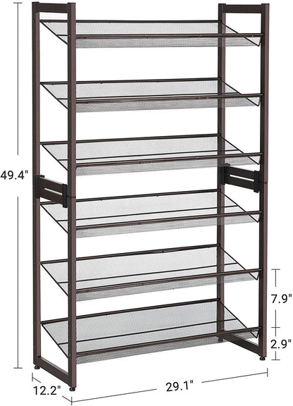 Slant Adjustable Shoe Organizer - HWLEXTRA