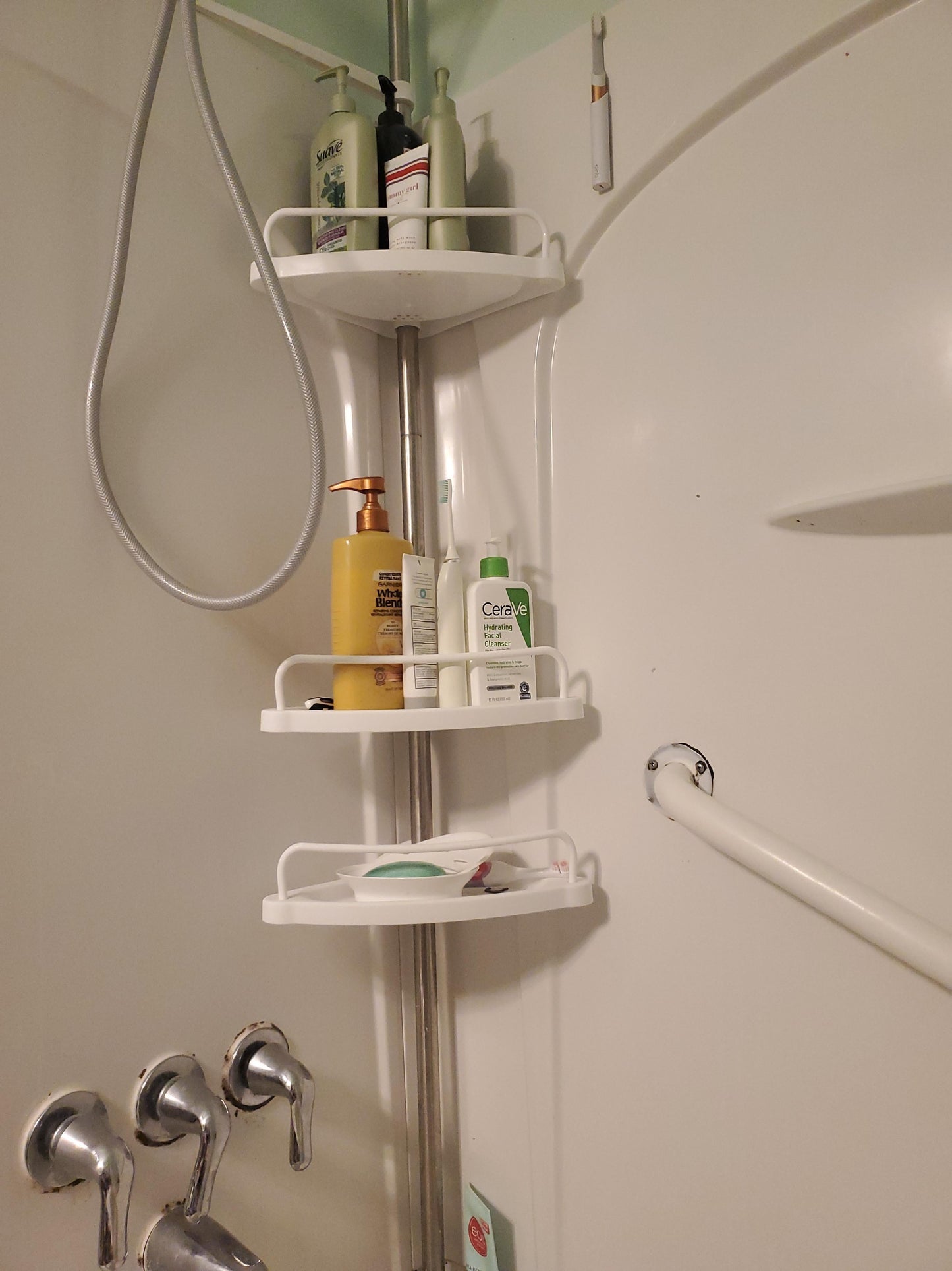 Tension Corner Shower Caddy - HWLEXTRA