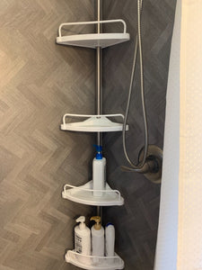 Tension Corner Shower Caddy - HWLEXTRA