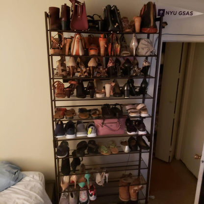 Adjustable 12-Tier Shoe Rack - HWLEXTRA