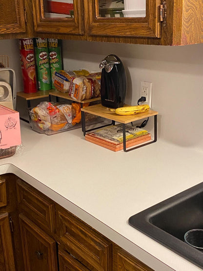 4 Kitchen Counter Shelves - HWLEXTRA