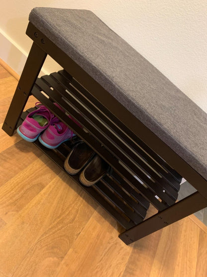 Shoe Organizer with Bench - HWLEXTRA