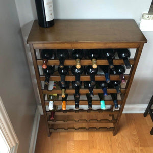42-Bottle Wine Rack - HWLEXTRA