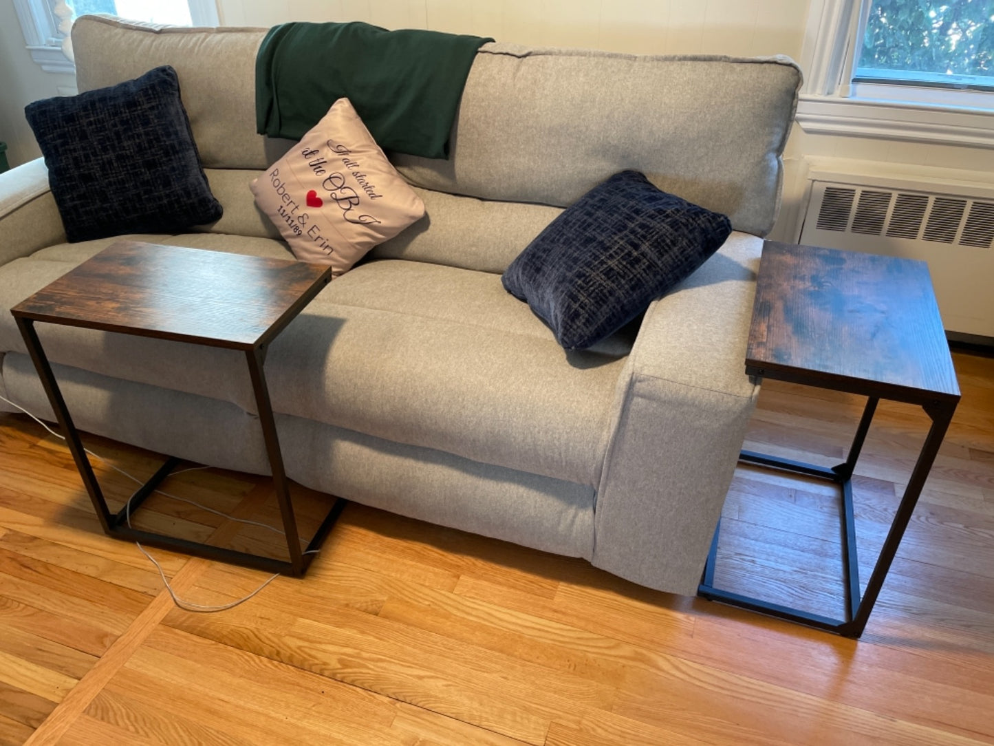 Sofa Side Table, Laptop Table, End Table - HWLEXTRA 