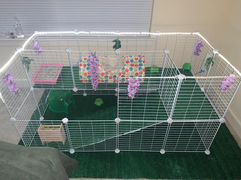 Metal Wire Pet Playpen - HWLEXTRA