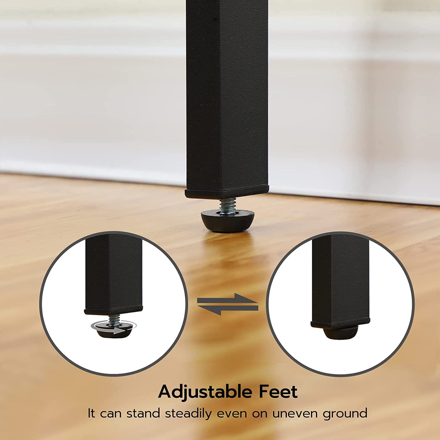 Over The Toilet Storage, 3-Tier Industrial Over Toilet Bathroom Organizer, Bathroom Shelves Over Toilet with Adjustable Feet