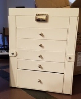 6-Tier Large Jewelry Case with Drawers - HWLEXTRA