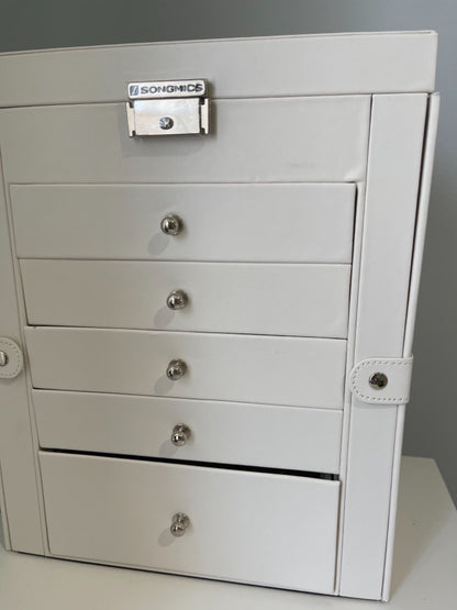 6-Tier Large Jewelry Case with Drawers - HWLEXTRA