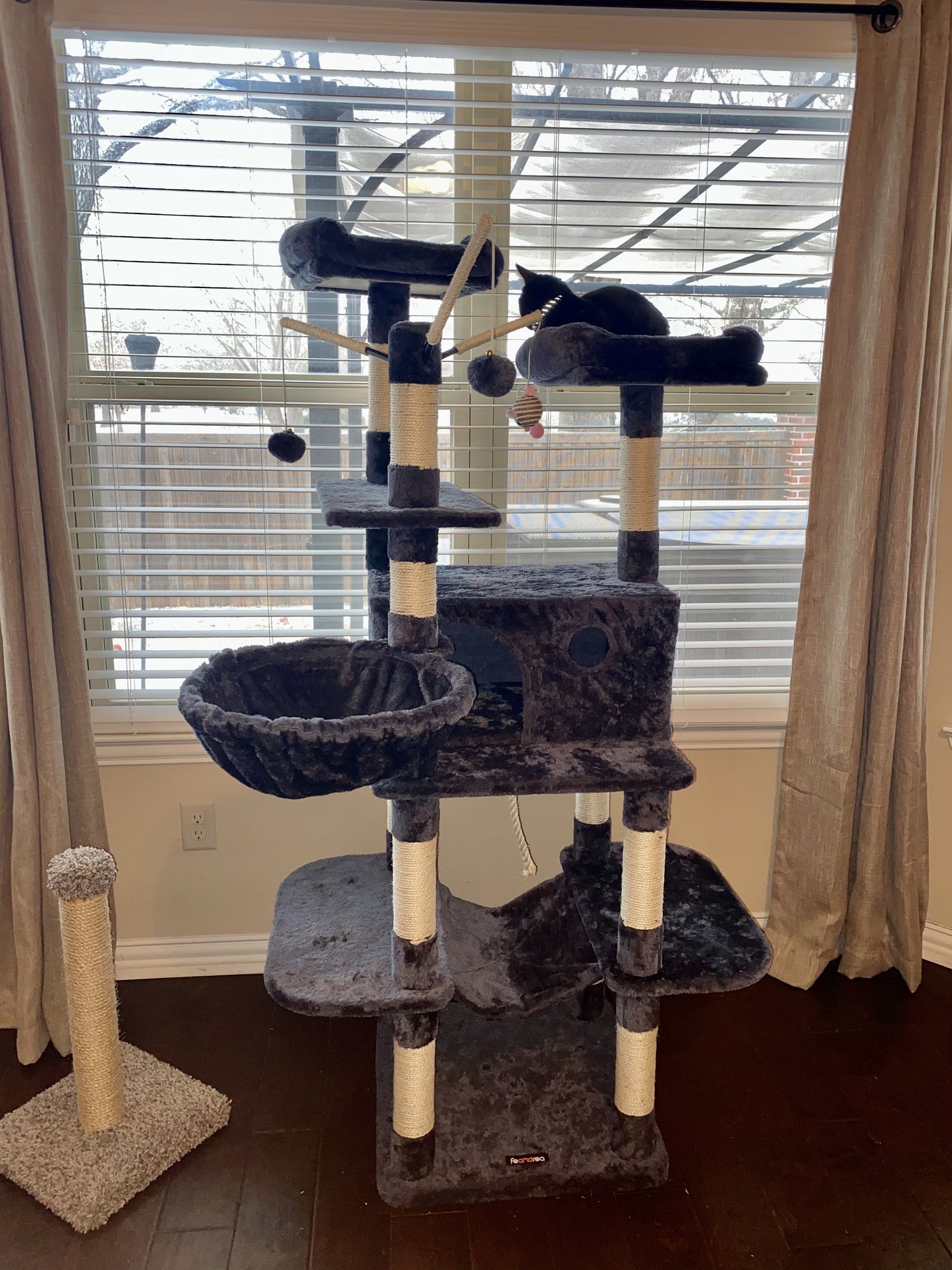 Cat Tree Smoky Gray - HWLEXTRA
