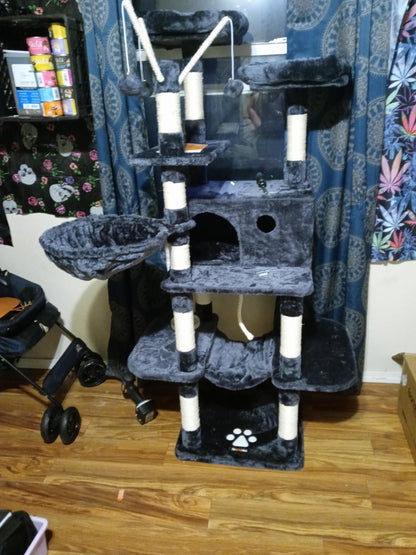 Cat Tree Smoky Gray - HWLEXTRA