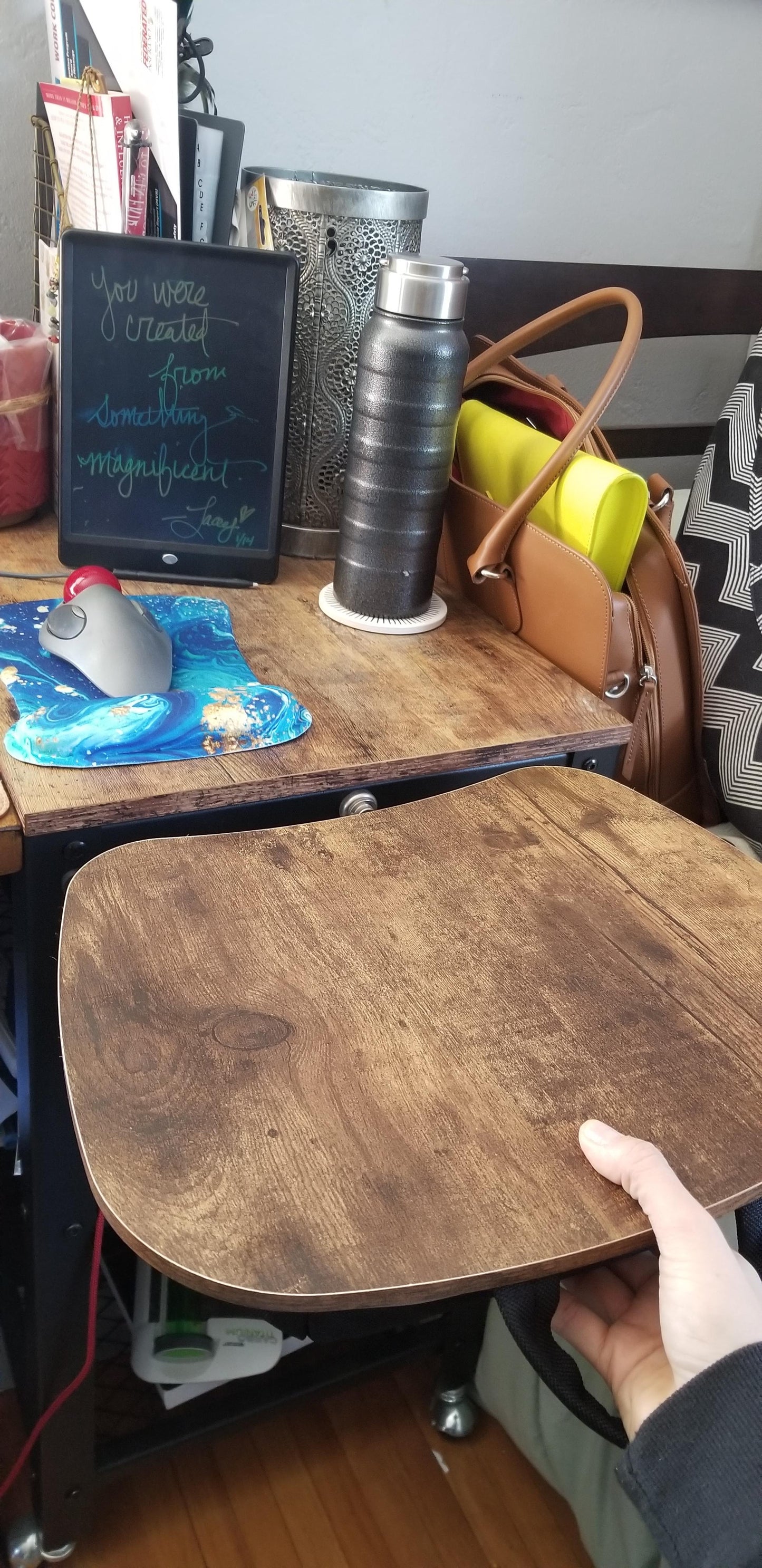 Laptop Table with Handle - HWLEXTRA