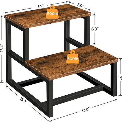 Kid's Step Stool, Toddler Step Stool, Kids Potty Training Wooden Stool