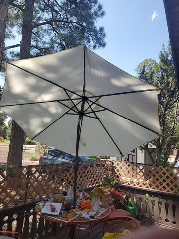 9 Feet Patio Umbrella - HWLEXTRA