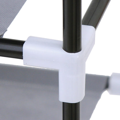 Gray Enclosed Shoe Rack - HWLEXTRA