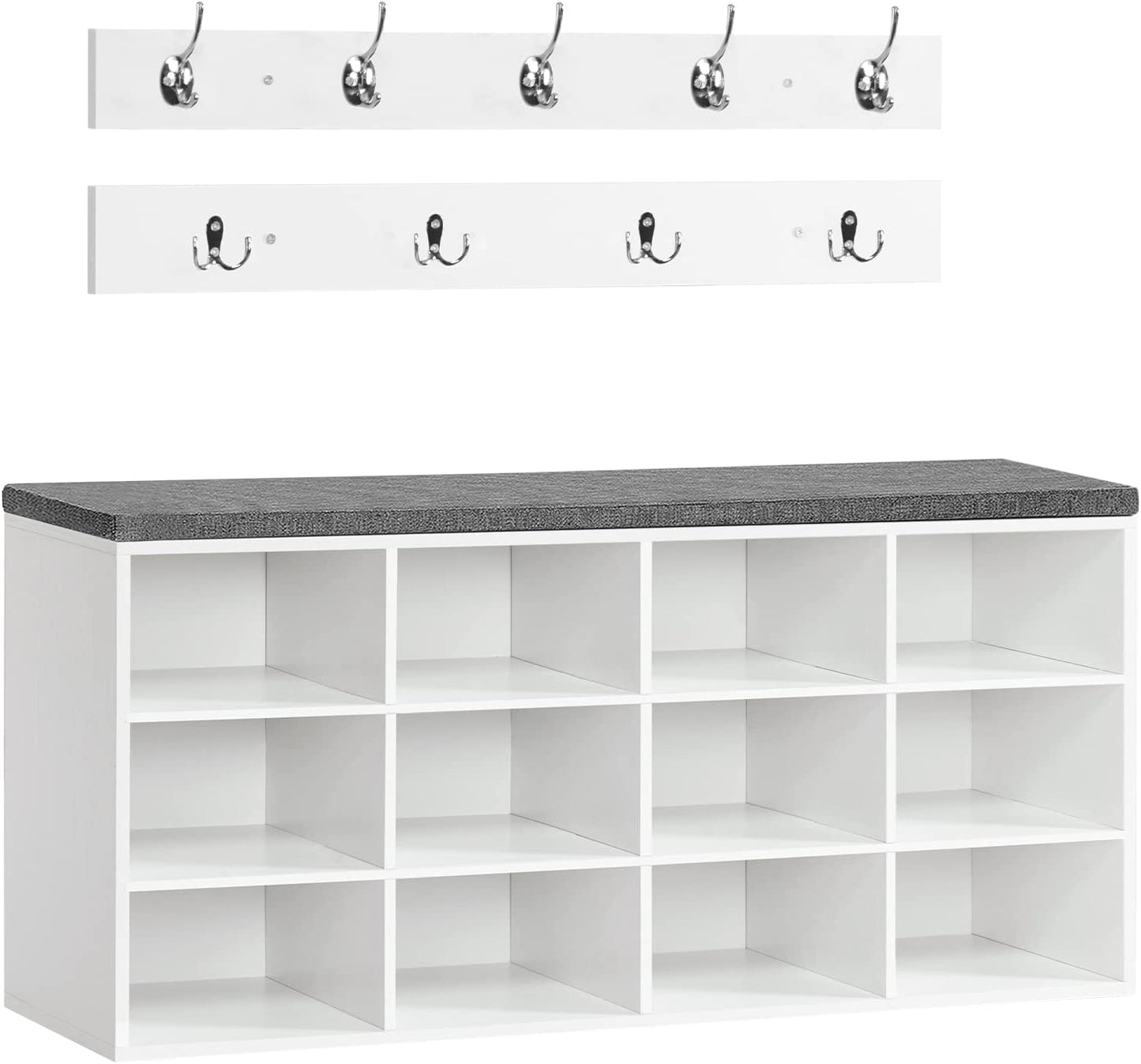 Coat Rack Shoe Bench, Storage Bench, Storage Cabinet