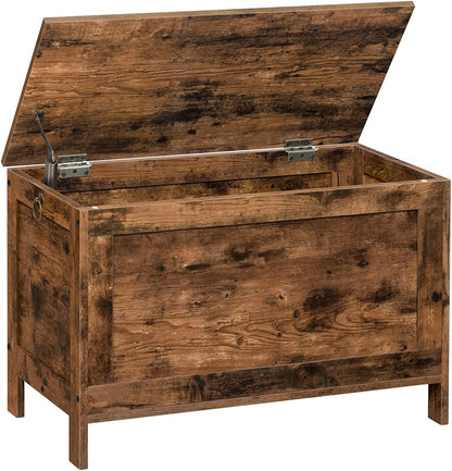 Storage Chest, Retro Toy Box Organizer, Sturdy Entryway Storage Bench