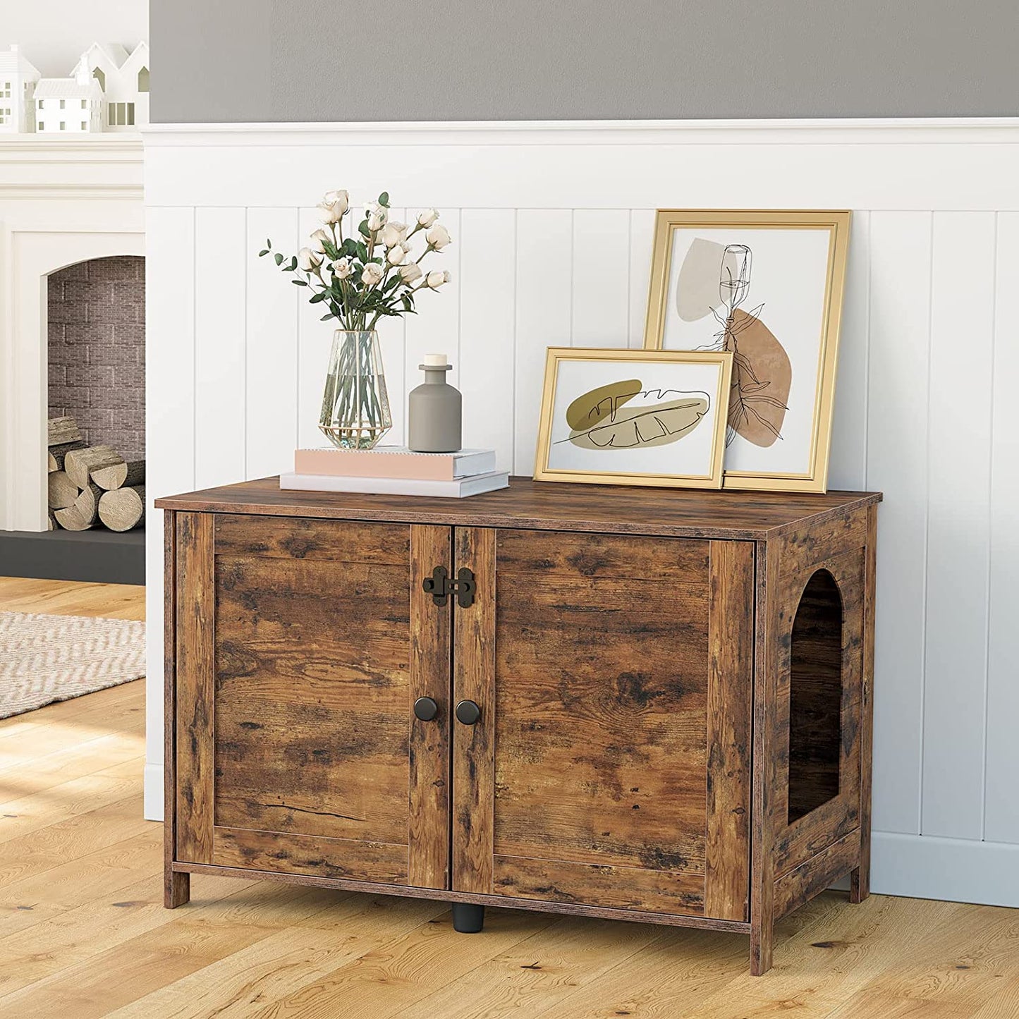 Cat Litter Box Enclosure Furniture