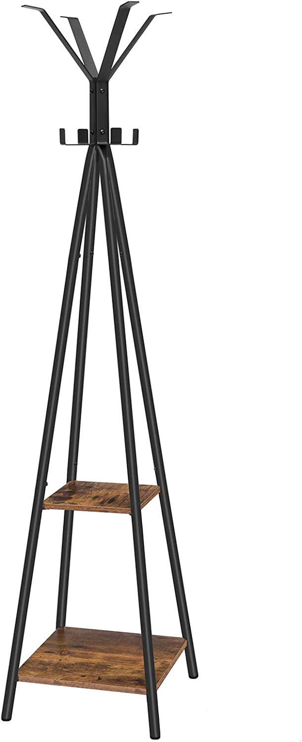 Coat Rack Stand, Entryway Hall Tree, Coat Tree Free Standing, Hallway Storage
