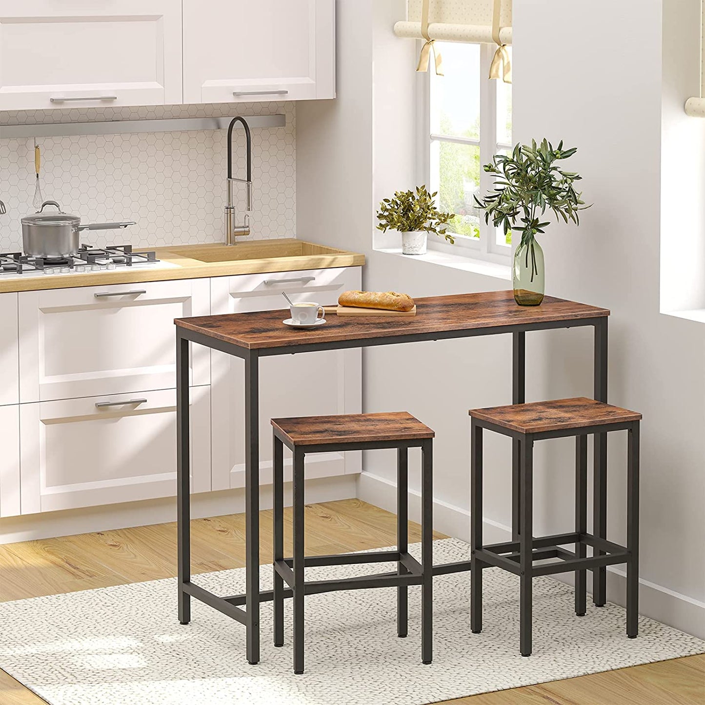 Bar Table, Rectangular Pub Table, Dining Table
