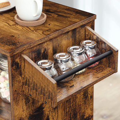 Kitchen Island, Kitchen Storage Cabinet with Drawer