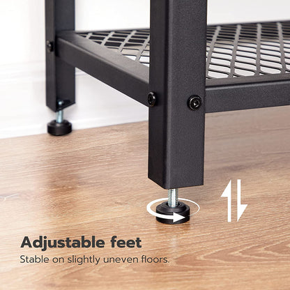 Coat Rack Shoe Bench, Hall Tree Entryway Storage Bench, Shoe Rack Organizer