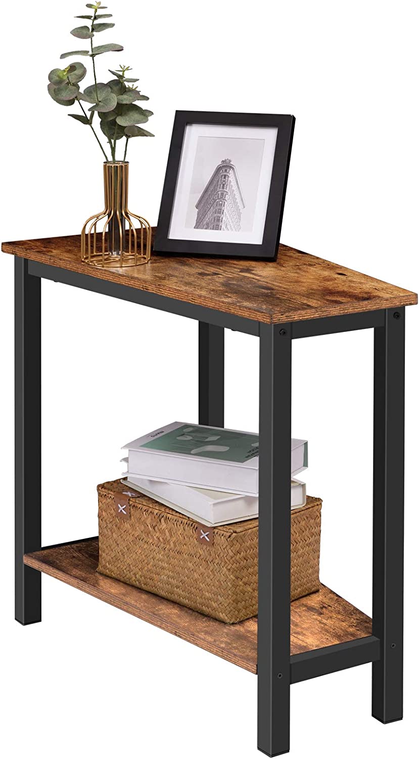 Wedge End Table, Recliner Wedge Side Table