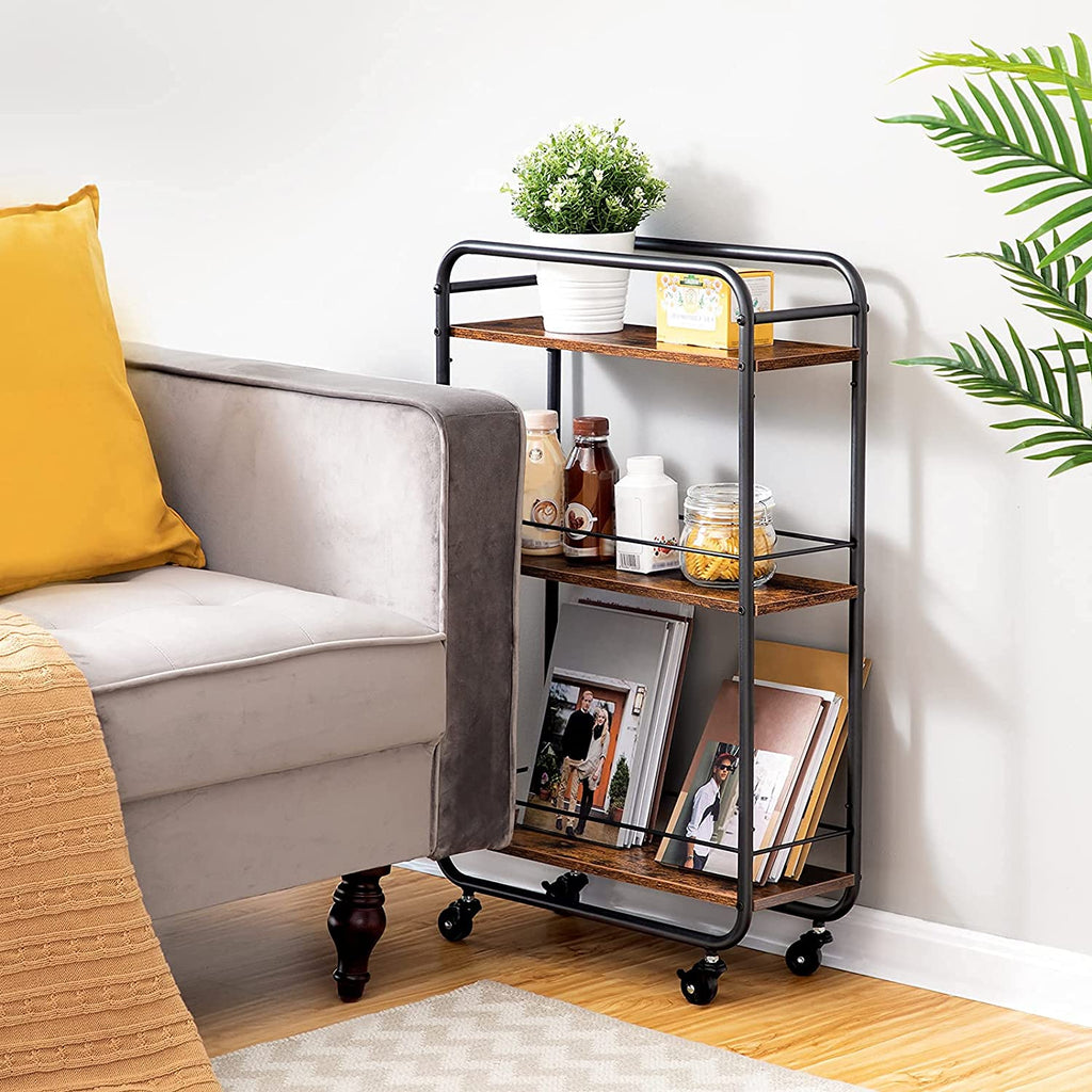 3 Tier Slim Rolling Cart on Wheels - Lifewit – Lifewitstore