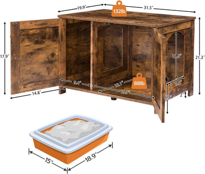 Cat Litter Box Enclosure Furniture
