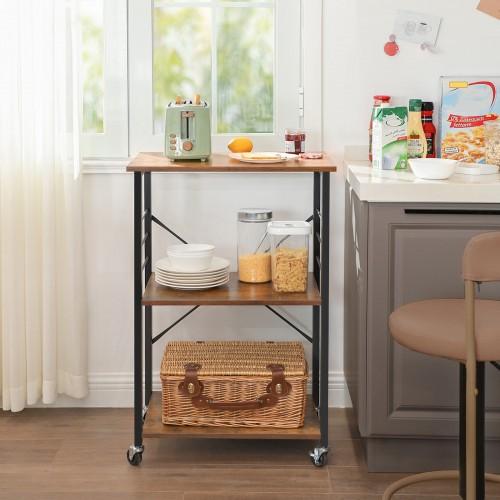 MARTHA Shelf With Wheels - HWLEXTRA