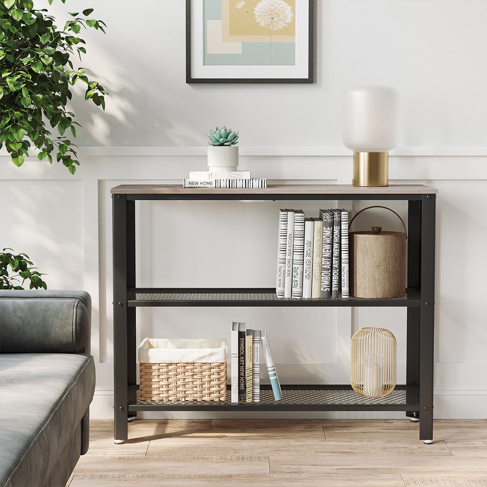 Mesh Shelves Hallway Table - HWLEXTRA