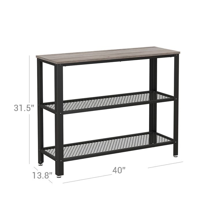 Mesh Shelves Hallway Table - HWLEXTRA