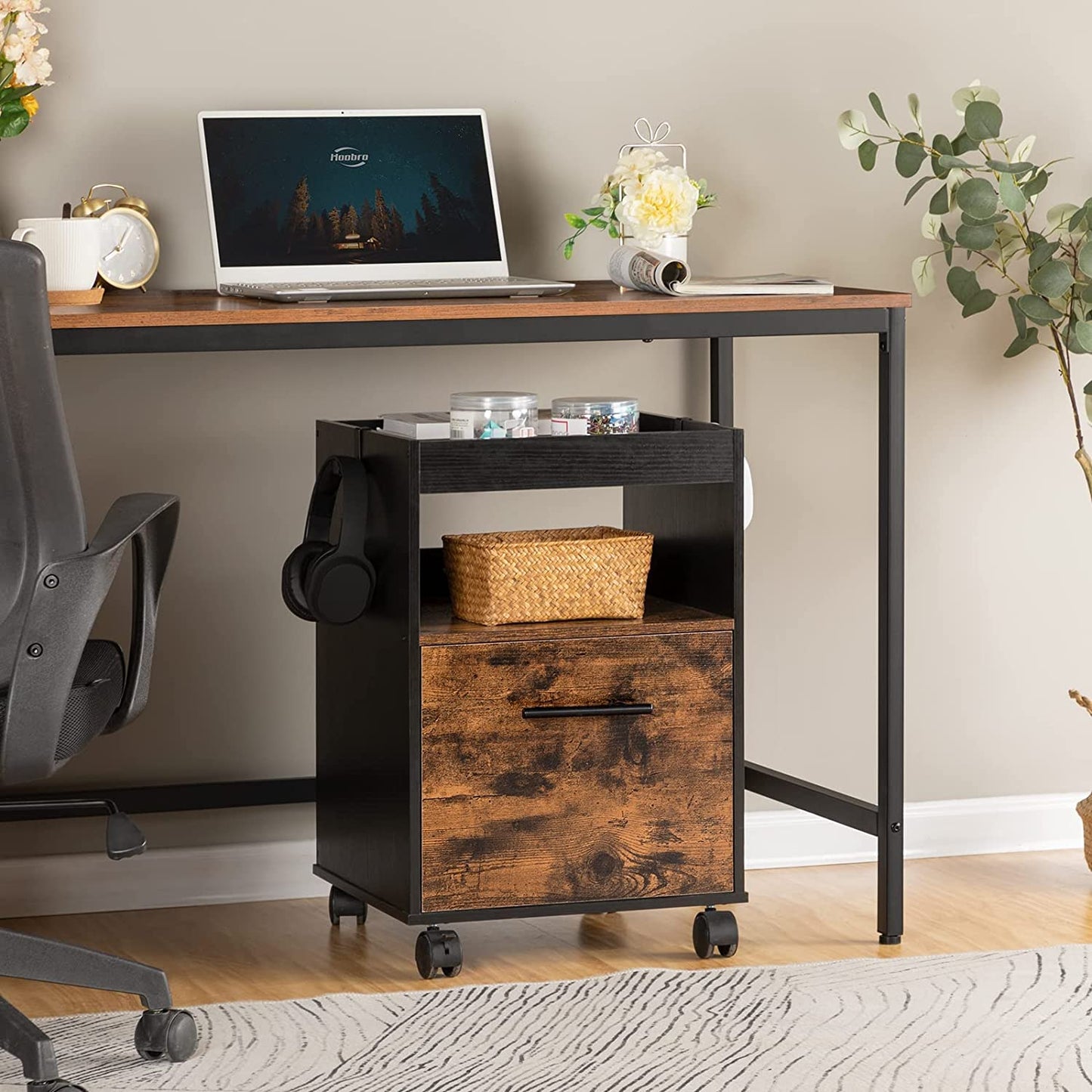 File Cabinet, Office Cabinet with Drawer and Enclosure, Filling Cabinet