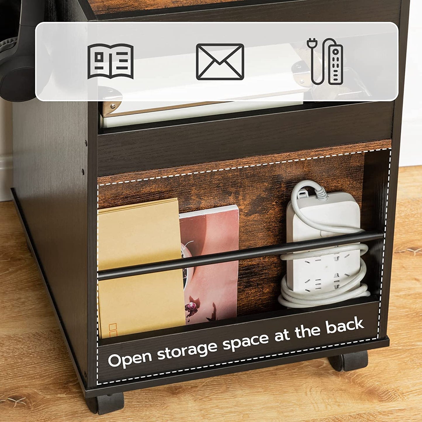 File Cabinet, Office Cabinet with Drawer and Enclosure, Filling Cabinet