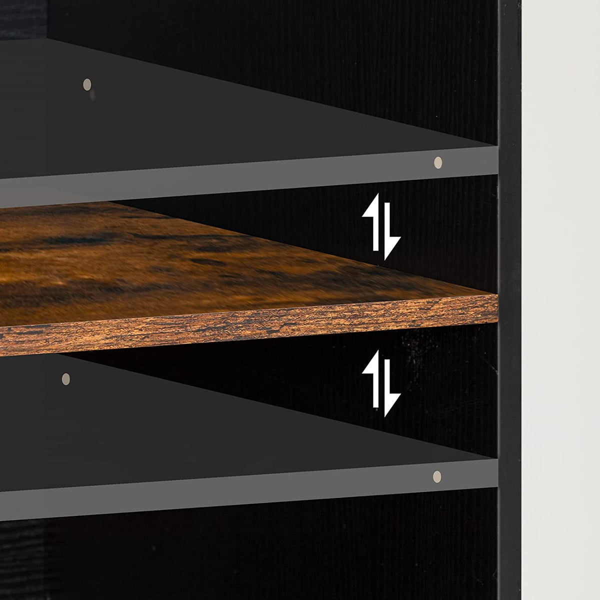 File Cabinet, Lateral Filing Cabinet with Socket, USB Charging Port, 3-Drawer, Printer Stand
