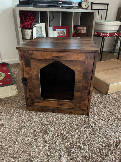 Cat Litter Box Enclosure, Hidden Litter Box Furniture