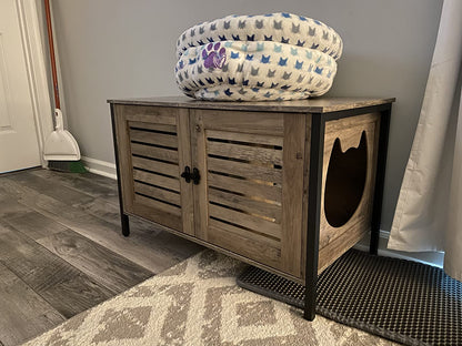 Cat Litter Box Enclosure, Hidden Litter Box Furniture