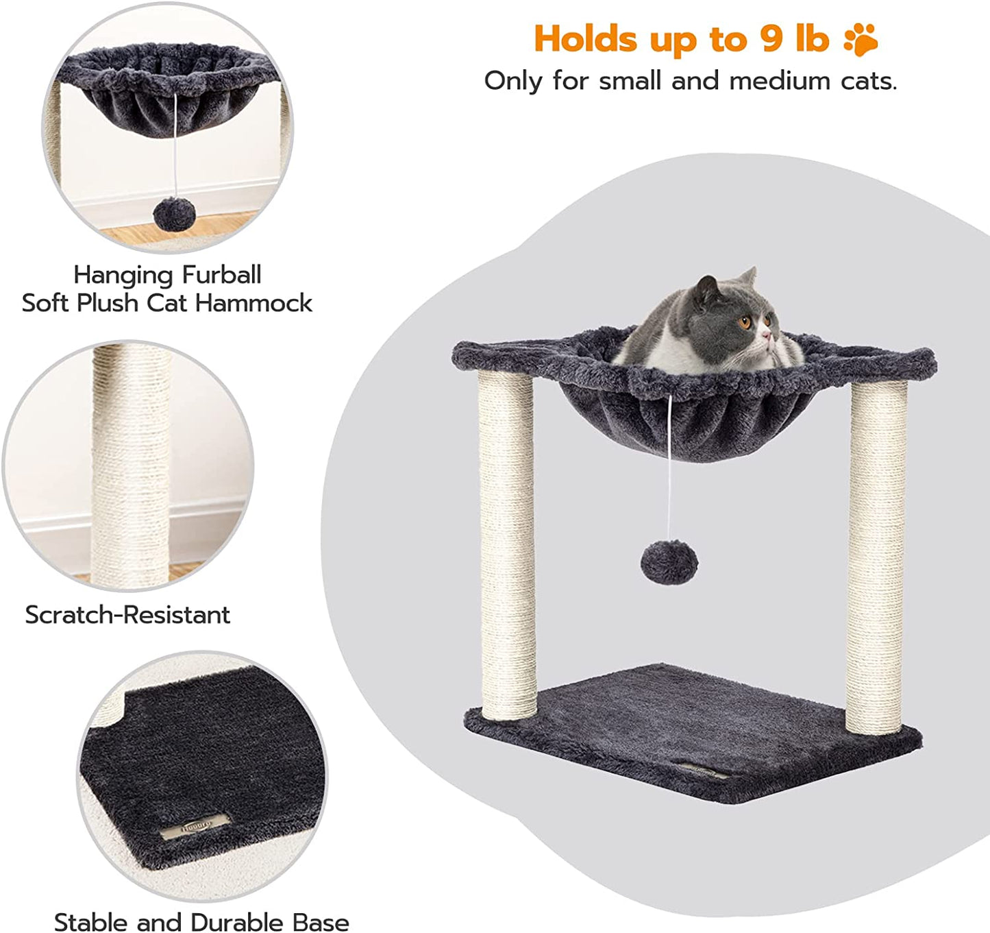 Cat Tree Tower, Small Cat Pet House Furniture
