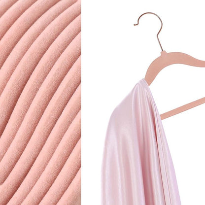Baby Hangers Pack of 50, Children’s Hangers for Closet with Rose Gold Hooks