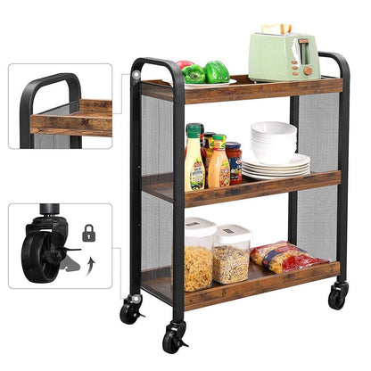 ODESSA Rolling Kitchen Cart - HWLEXTRA