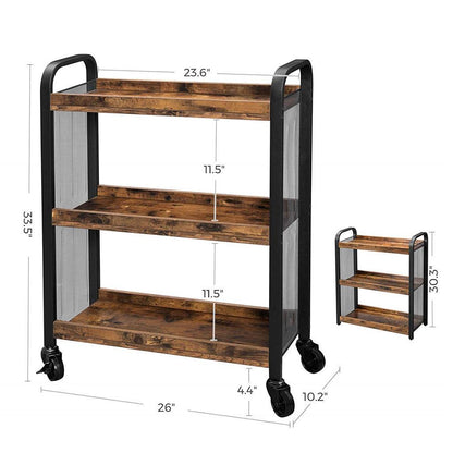 ODESSA Rolling Kitchen Cart - HWLEXTRA