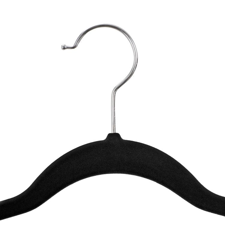 30-Pack Pants Hangers, 16.7 Inch Velvet Trousers Hangers, with Adjustable Clips - HWLEXTRA 