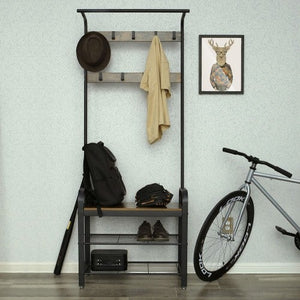 CHARLES Entryway Coat Rack - HWLEXTRA